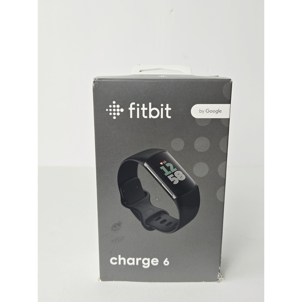 NEW Open Box Fitbit Charge 6 Activity Tracker Black